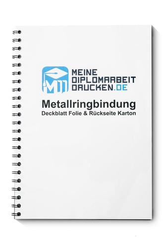 Metallringbindung Schwarz